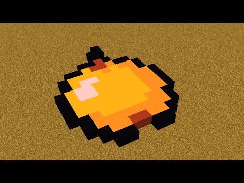 КАК ПОСТРОИТЬ ЗОЛОТОЕ ЯБЛОКО 2D ИЗ МАЙНКРАФТА 1 12 2
