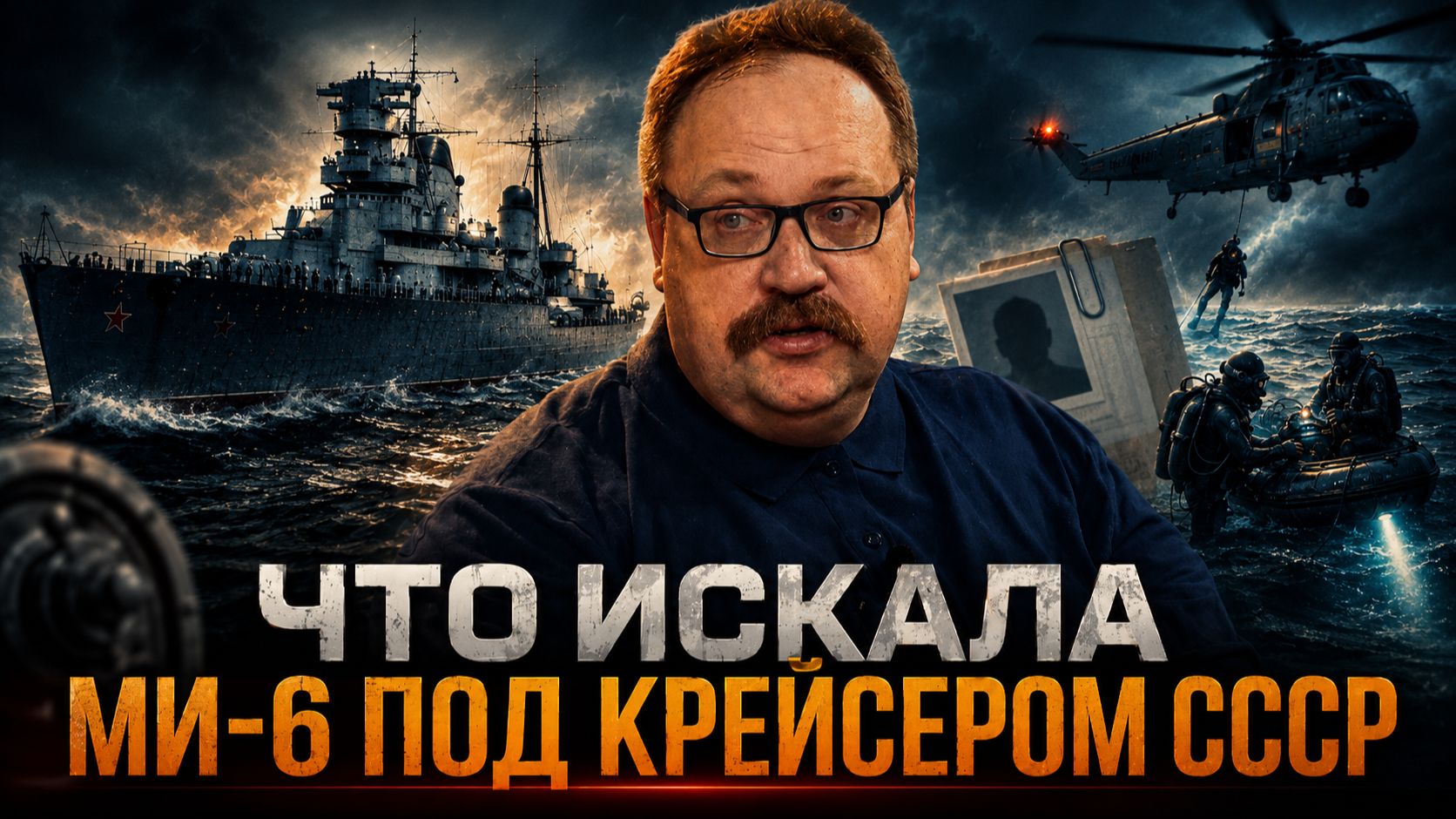 ЗАСЕКРЕЧЕНО ДО 2056 ГОДА: ЧТО ИСКАЛА МИ-6 ПОД КРЕЙСЕРОМ СССР | Фёдор Лисицын