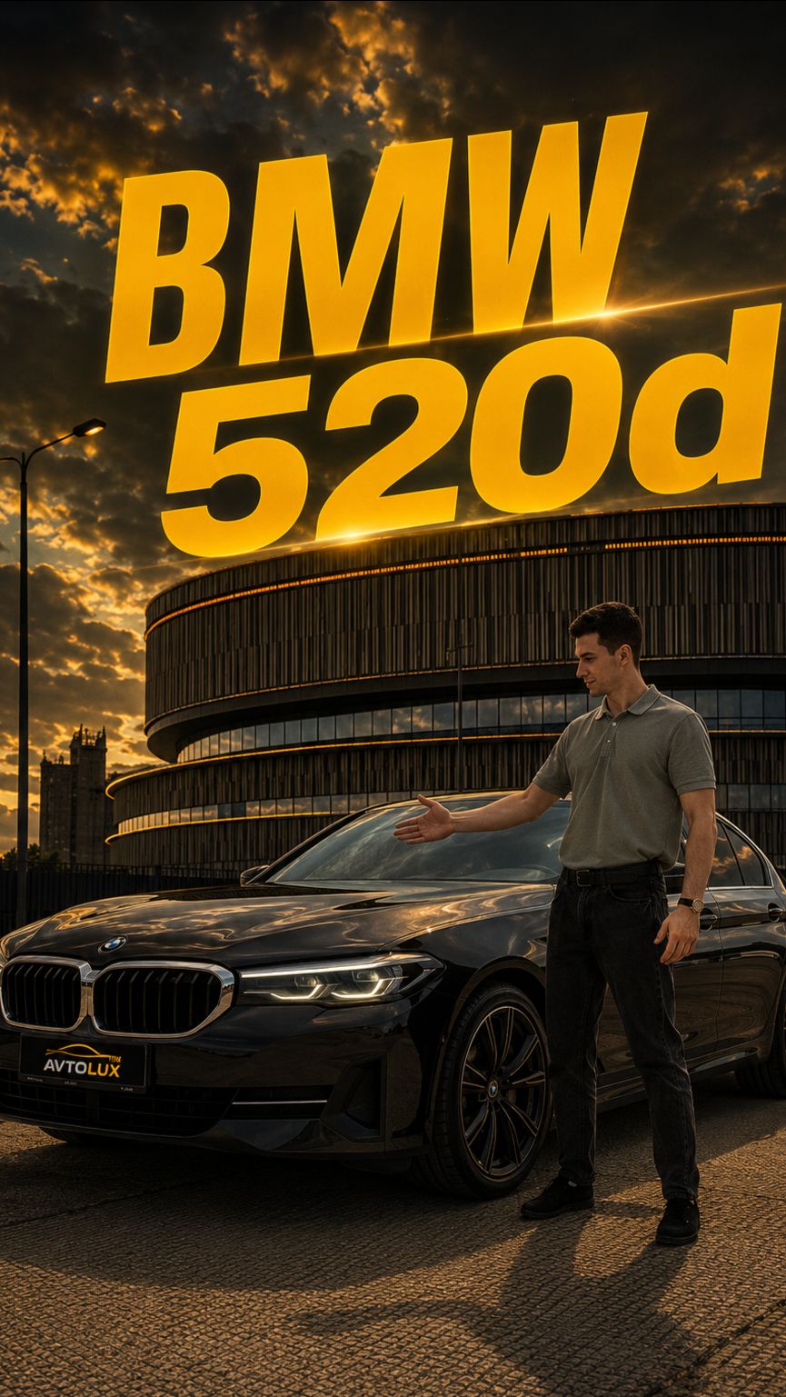 BMW 520d 2021 • 2.0d • RWD • 76 000 км