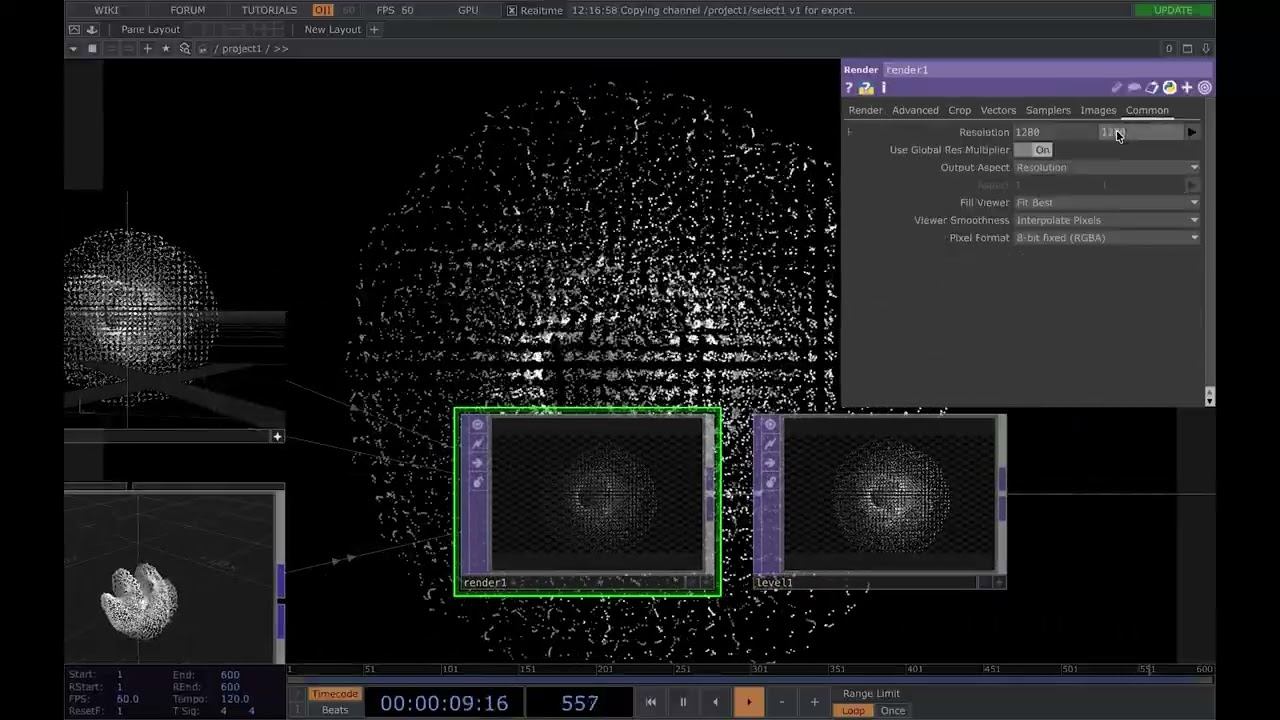 TouchDesigner X16