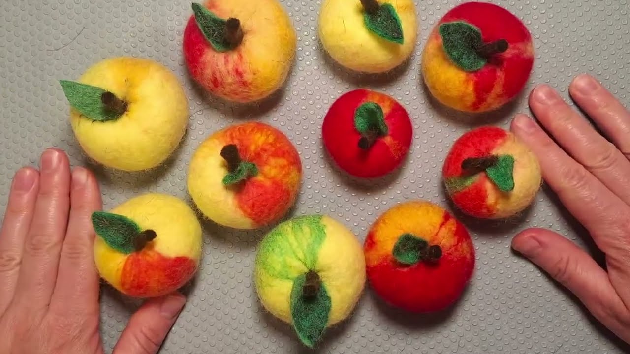Как свалять яблоки