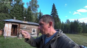 Готовлю прикормку на костре. Собрал чернику. Грибной суп. Вечерняя рыбалка. 2 серия
