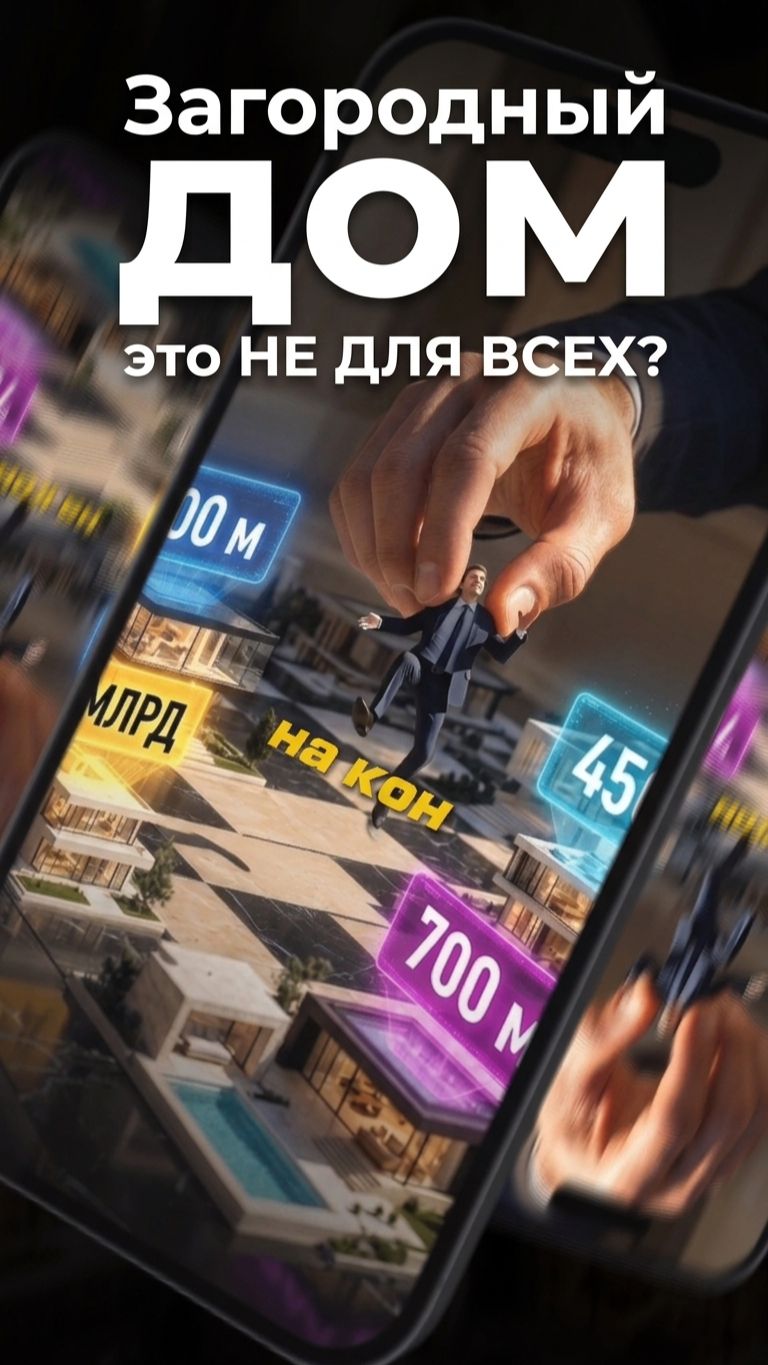Загородный дом - это не для всех?