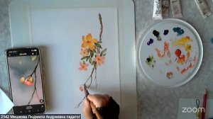 Рисование с Людмилой Мешковой  19.8 18:00