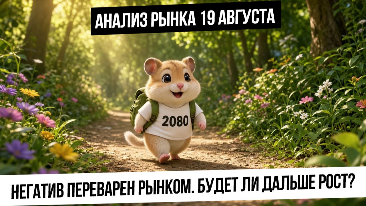 Анализ рынка 19 августа. Рынок поглотил негатив и готов расти на шортах? Газ растет! Нефть и металлы
