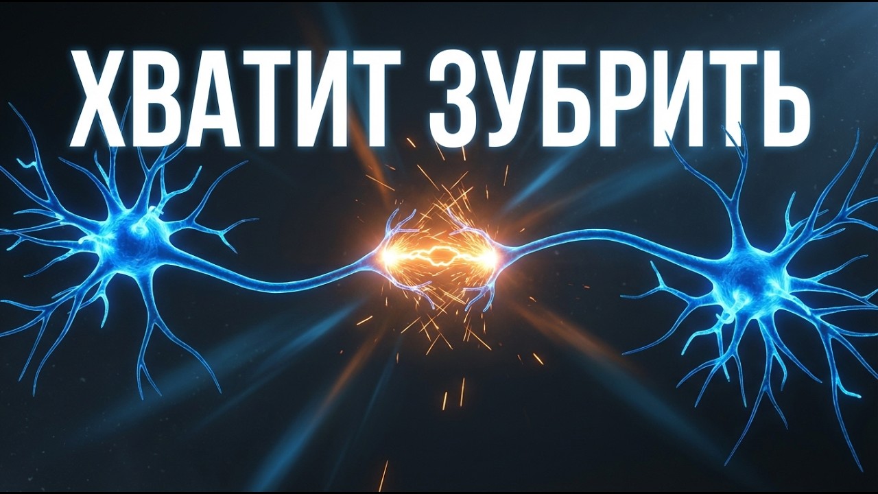 🧠 Как заставить мозг запомнить всё: наука о нейронных связях