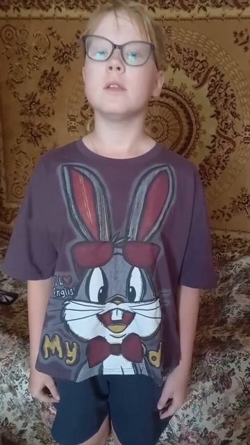 Тимина Злата, 13 лет. Н. М. Рубцов «В горнице моей светло»