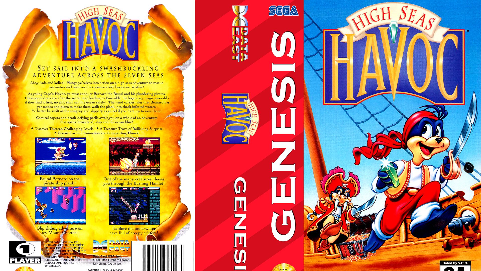 High Seas Havoc (Genesis)