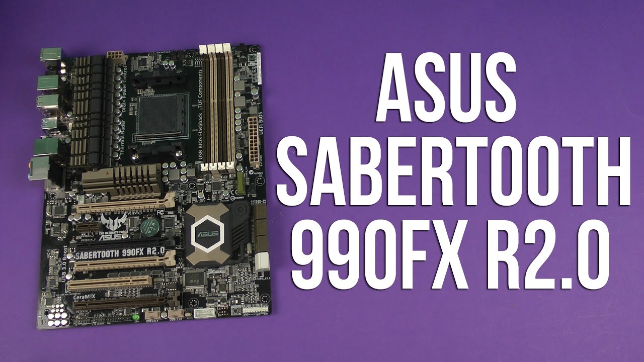 Распаковка Asus Sabertooth 990FX R2.0