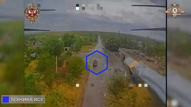 Уничтожение автомобильной техники ВСУ. Война дронов.