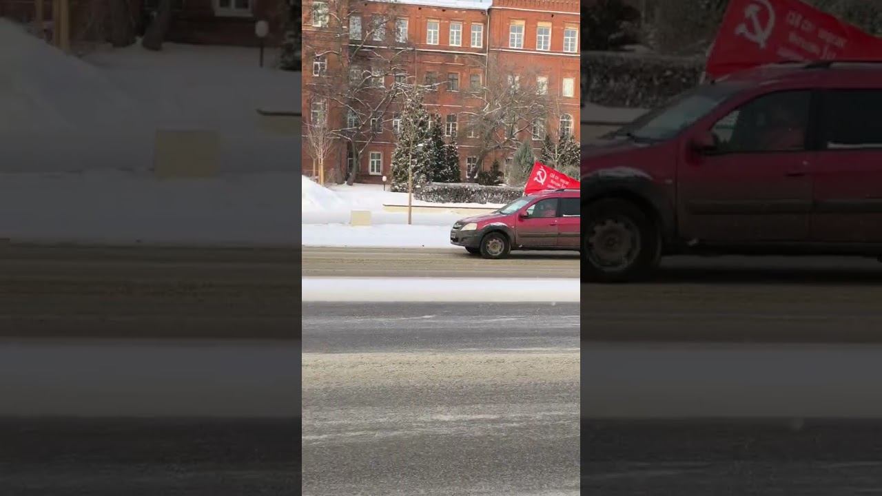 Воронеж автопробег в честь освобождения #Воронеж