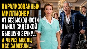 ПАРАЛИЗОВАННЫЙ МИЛЛИОНЕР ОТ БЕЗЫСХОДНОСТИ НАНЯЛ СИДЕЛКОЙ БЫВШУЮ ЗЕЧКУ… А ЧЕРЕЗ МЕСЯЦ ВСЕ ЗАМЕРЛИ…