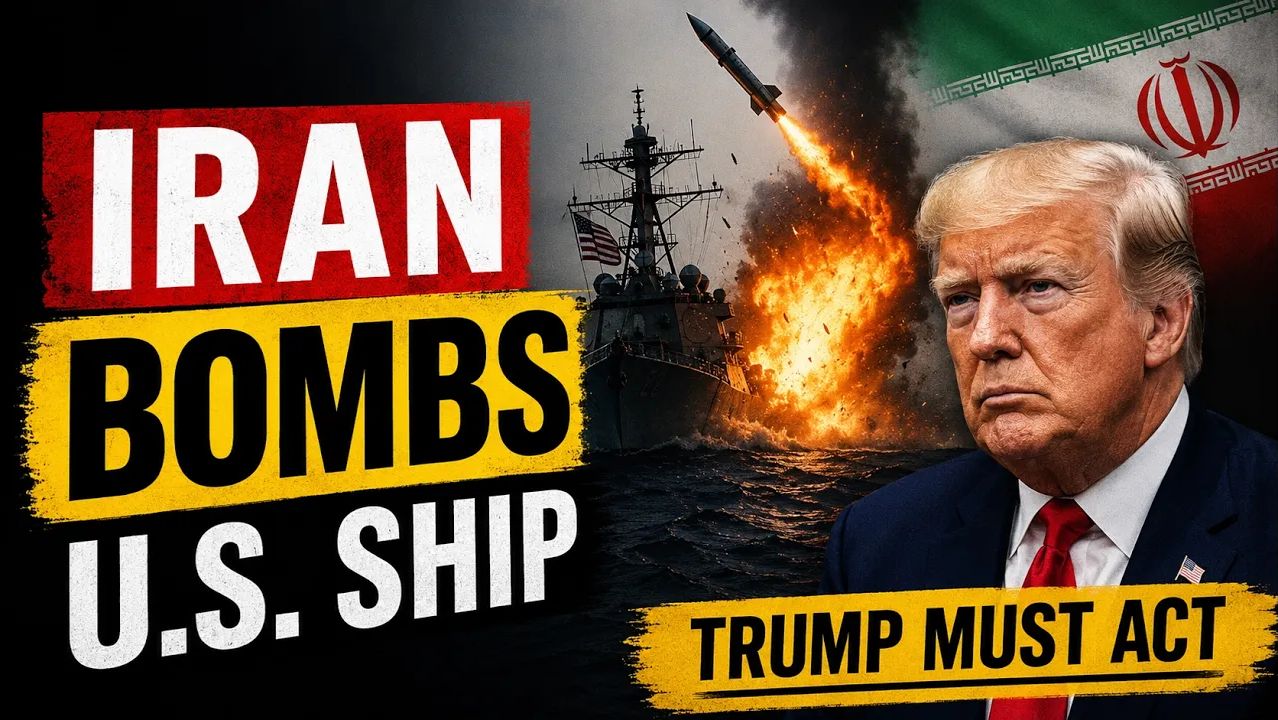 BREAKING Iran BOMBS U.S. Ship – Trump Must ACT FAST