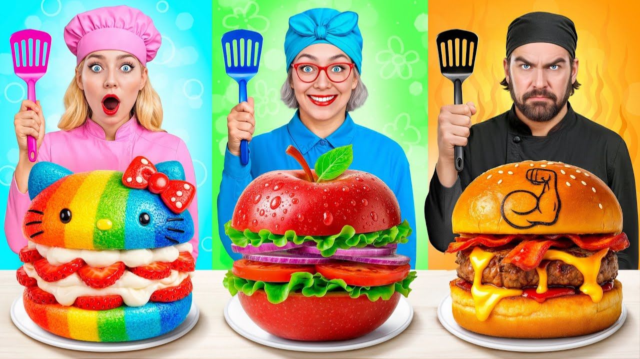 Кулинарный Челлендж _ Забавные Кухонные Лайфхаки