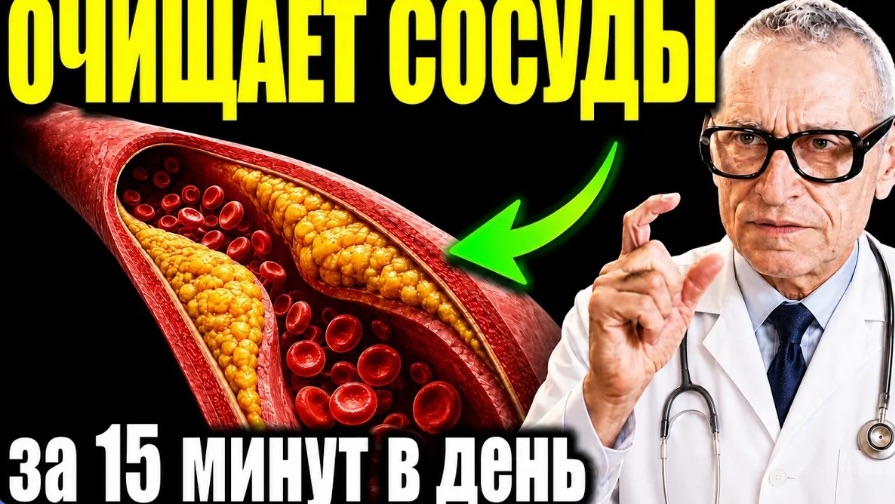 Вся ГРЯЗЬ из Сосудов вылетит. Гениальный Амосов и его методика