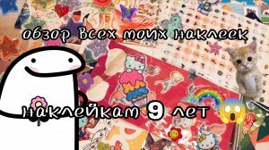 мальчик собирает наклейки 😱 что ? столько наклеек 😳 собирал лет 10 😂