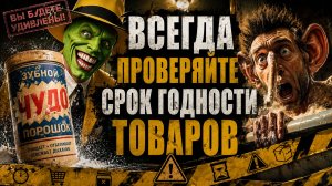 ВСЕГДА ПРОВЕРЯЙТЕ СРОК ГОДНОСТИ ТОВАРОВ