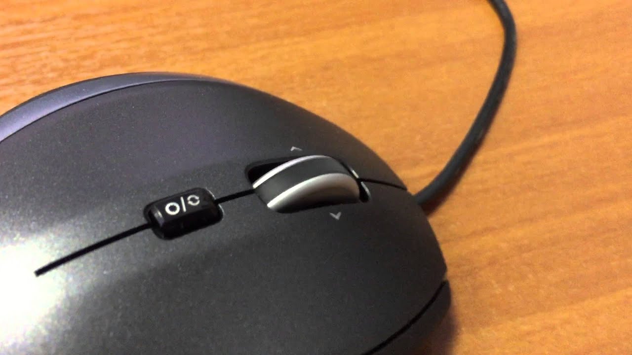Logitech M500 скролл