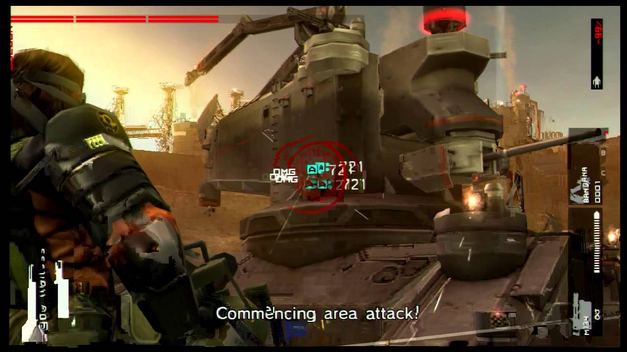 Metal Gear Solid Peace Walker CO-OP Extra Ops 116 Battle VS Cocoon Ранг S