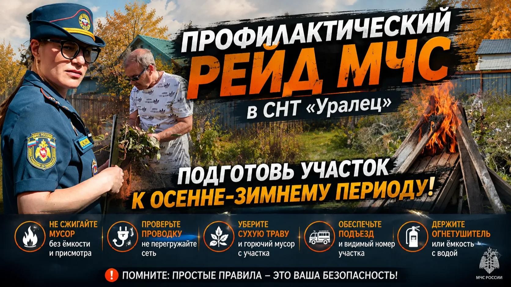 Закрытие дачного сезона без огня