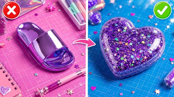 Игрушки-антистресс для школьников! 🎒✨ Крутые школьные лайфхаки
