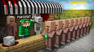 Я ОТКРЫЛ СТРАШНЫЙ МАГАЗИН В МАЙНКРАФТ | Риколит Minecraft