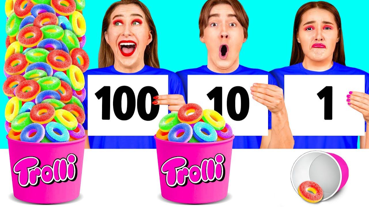 100 Слоев Еды Челлендж # Простые Кулинарные Рецепты от Fun Challenge