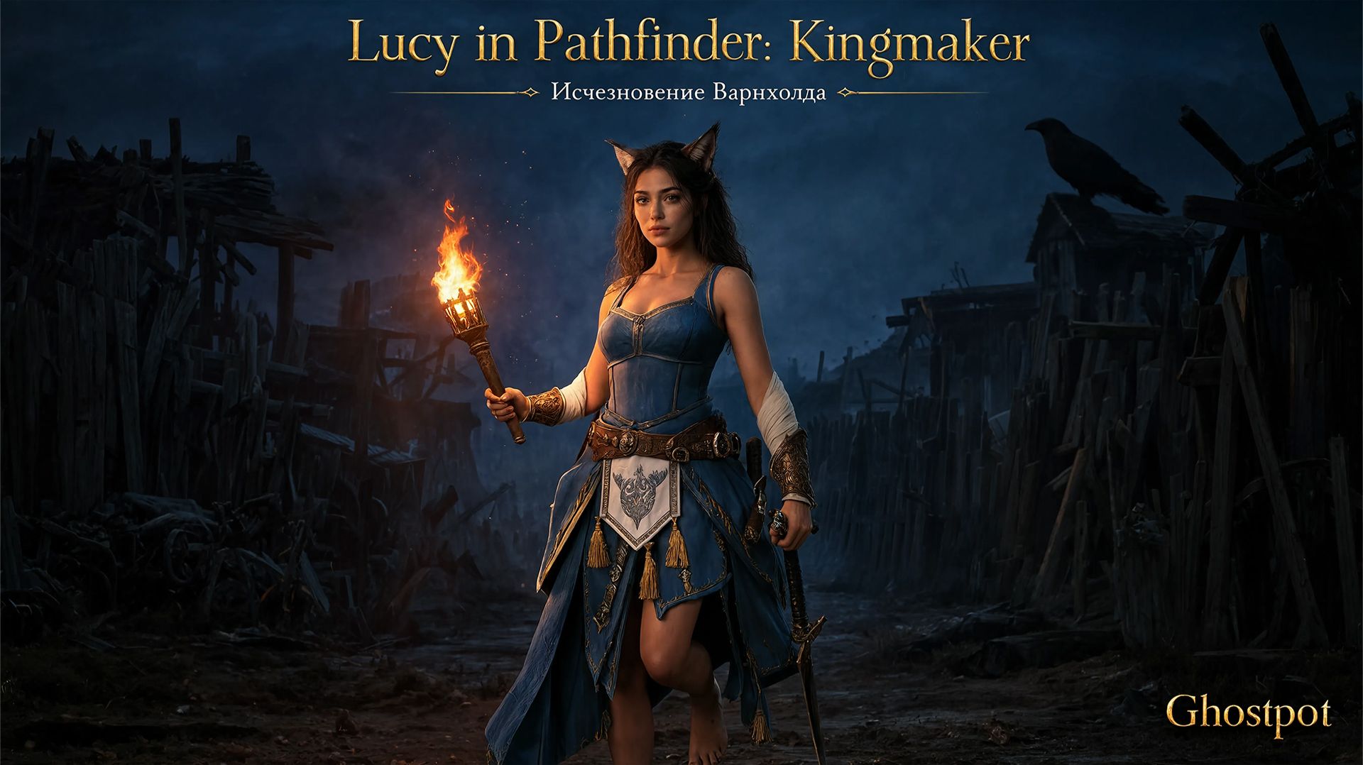 Lucy In Pathfinder: Kingmaker — Исчезновение Варнхолда: город-призрак и древняя тайна