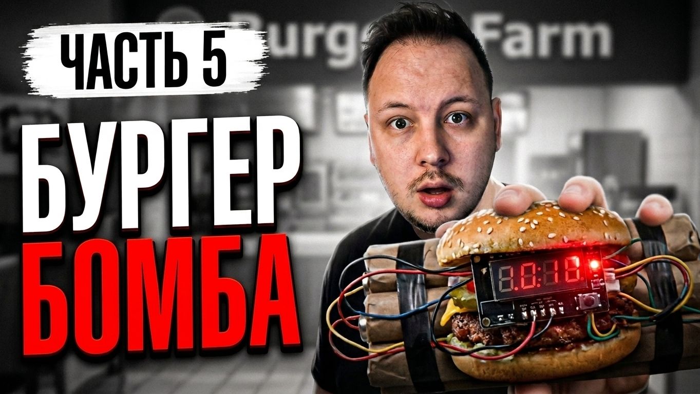 Прохождение Happy’s Humble Burger Farm Часть 5 - ВСЕ ЛЮДИ В ГОРОДЕ РОБОТЫ?! 😱 #игры #хоррор