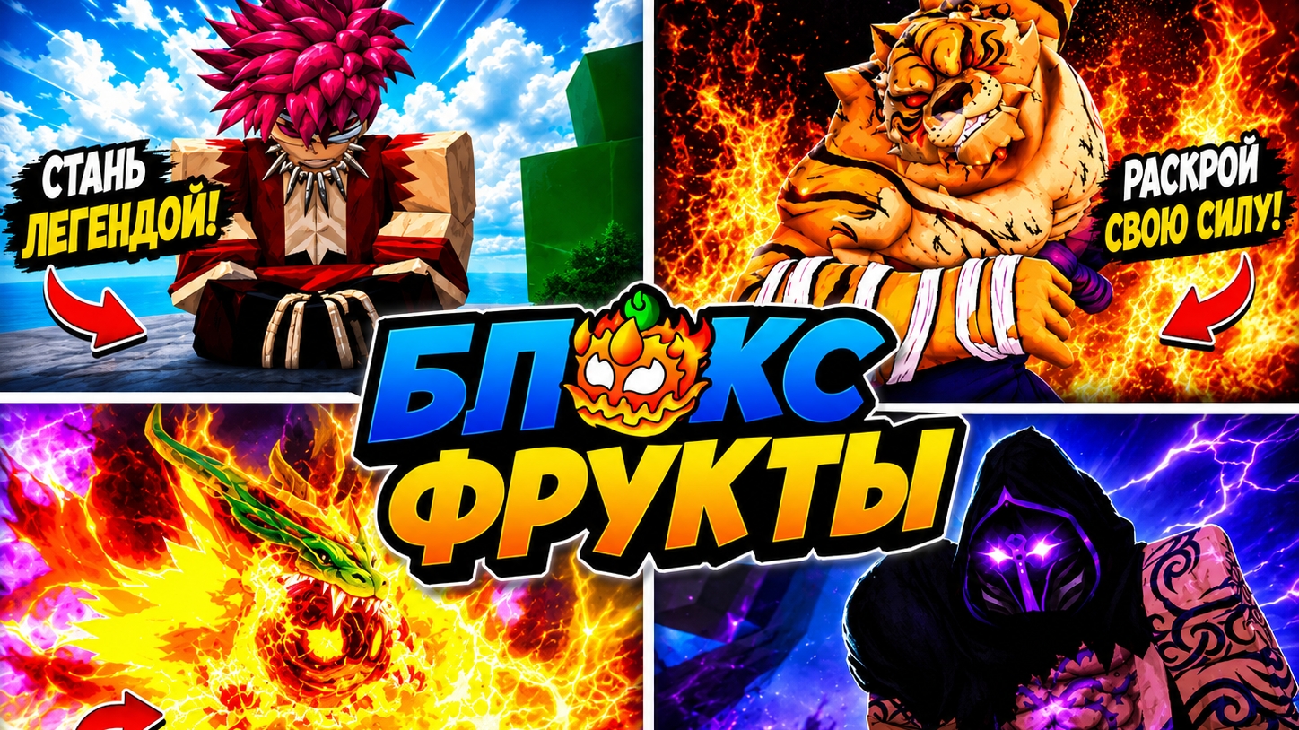 РОБЛОКС BLOX FRUITS: ВСЕ ТРЕЙЛЕРЫ И ЗАСТАВКИ С 2019 ПО 2026! 😱