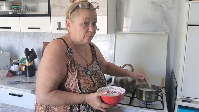 Заквашиваю молоко, делаю СМЕТАНУ из молока.