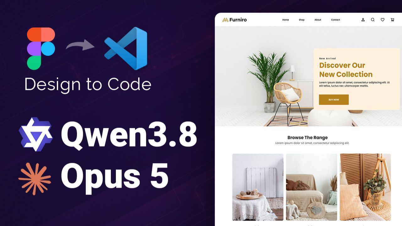 ИИ ВЕРСТАЕТ САЙТ! Тестируем Qwen3.8 Vs Opus 5