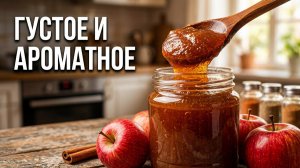 Яблочное повидло на зиму: густое, ароматное, как у бабушки! 🍎 Простой рецепт