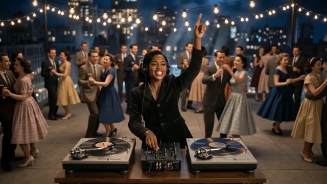 The Midnight Terrace _ Upbeat Deep House & Accordion _ Vintage Lounge Mix 🍸
