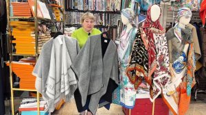 «ШОК ПЛАТОК»🧣НОВИНКИ ПЛАТКОВ И ПАЛАНТИНОВ ИЗ КАШЕМИРА И ШЕЛКА, ПОНЧО, ЗОНТЫ☂️ГАЛСТУКИ. Садовод