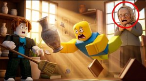 БЕКОНЧИК vs НУБИК Кто лучше помогает БАБУШКЕ в Roblox 😱