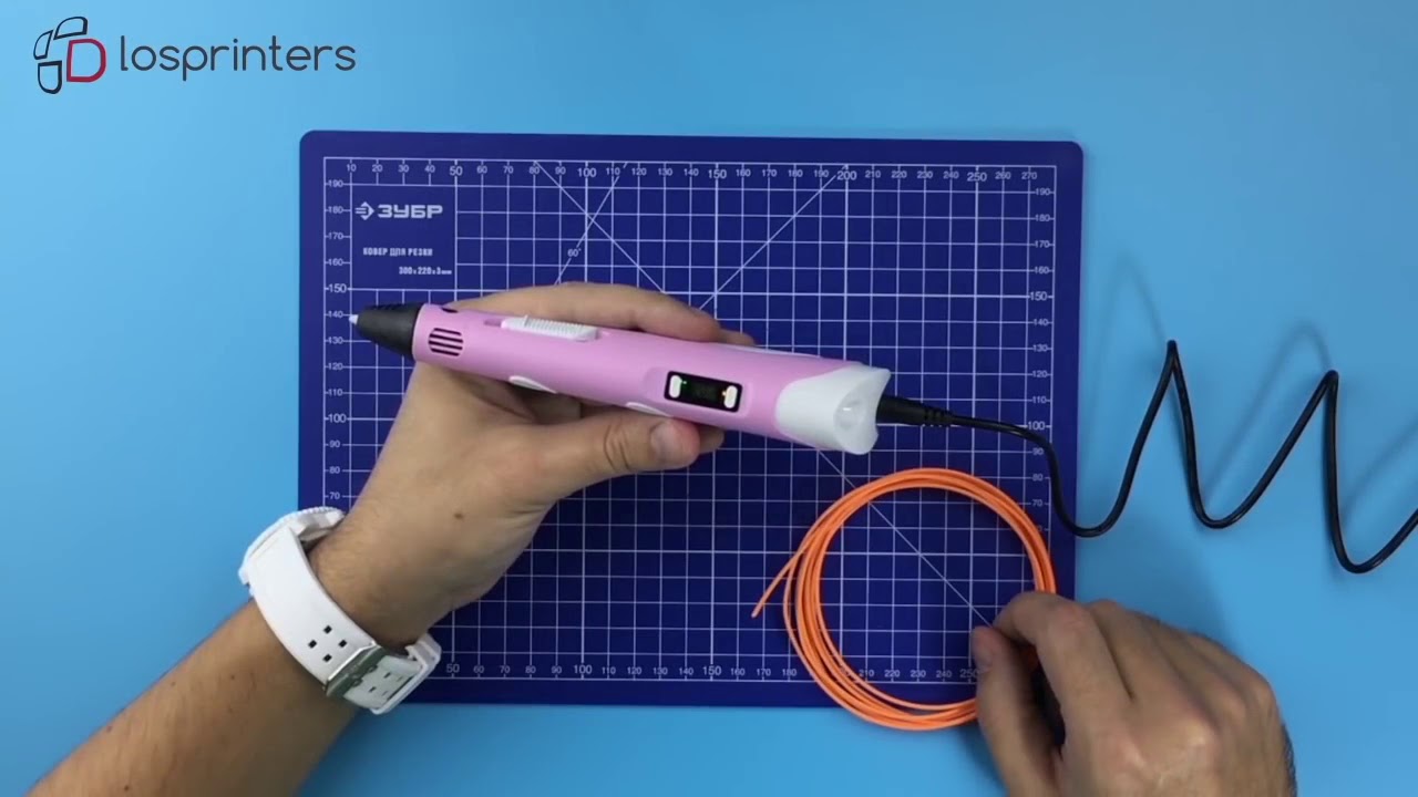 3D ручка Myriwell RP100B   обзор и инструкция
