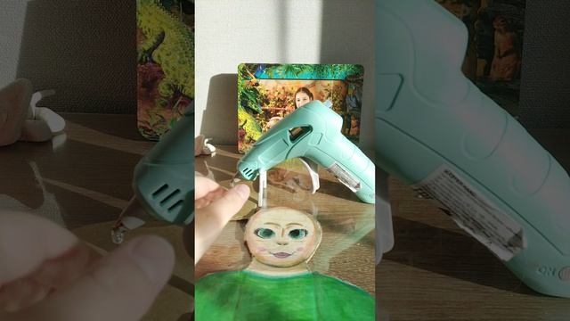 Кукла из картона👩🏻🦰💕