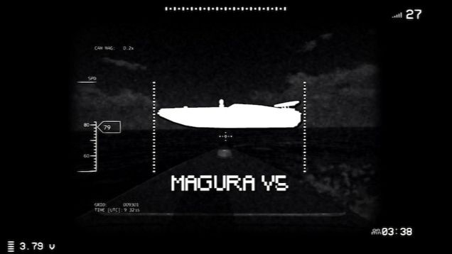 Симуляция боевого надводного беспилотника MAGURA V5