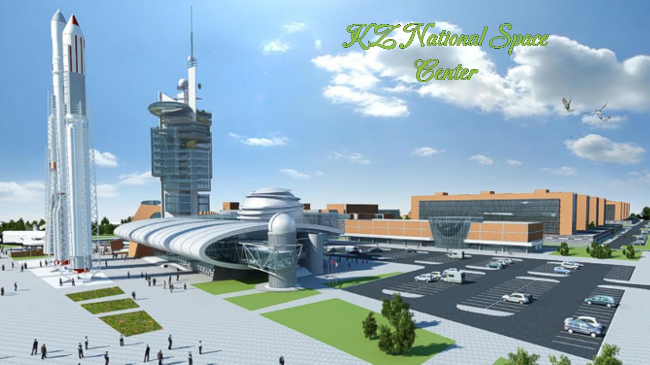 Посмотрите Национальный Космоцентр. K.Z. National Space Center. #viral #space #fyp #azimut999