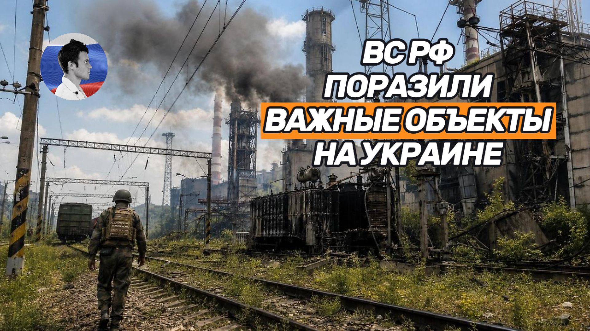 ВС РФ уничтожили военные склады, ж/д станции и энергообъекты на Украине