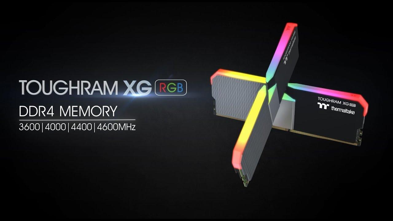 Thermaltake TOUGHRAM XG RGB - For  Gaming, Speed, And Aesthetics