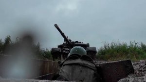 Первокурсников ТОВВМУ «обкатали танками» на полигоне Бамбурово