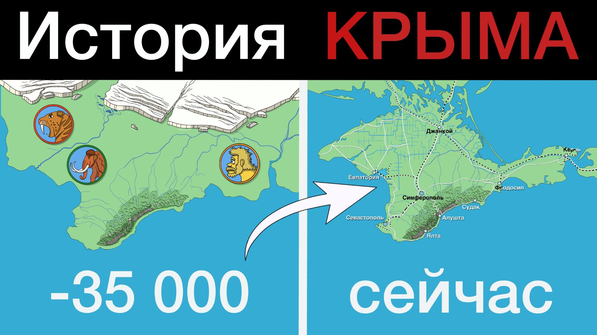 Крым на исторической Карте