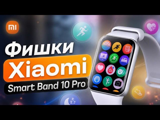 Фишки Xiaomi Smart Band 10 Pro
