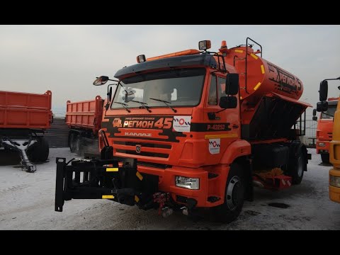Машина комбинированная уборочная шасси КАМАЗ Р-45.43253 503510