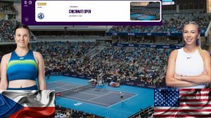 19//8/26 ⏰22:00 (6) 🇨🇿Линда Носкова - (9) 🇺🇸Аманда Анисимова/🏆WTA1000 🇺🇸Цинциннати. 4-й круг