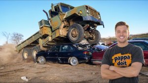 ВОЕННЫЙ ГРУЗОВИК 6x6 против АВТОМОБИЛЕЙ: ЖЕСТКИЙ Краш-Тест и ЭПИЧНЫЙ ФИНАЛ!
