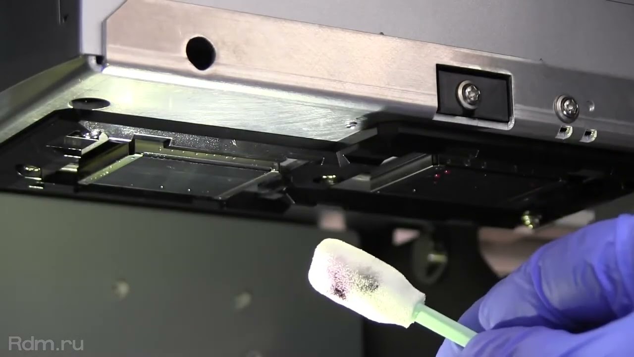 Ручная чистка и обслуживание плоттера Roland SOLJET EJ-640, XR-640, XF-640 и Texart XT-640 Cleaning