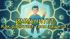 Как работает иммунитет? Твой личный супергерой